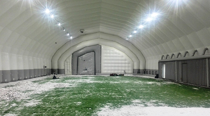 Mini football hall