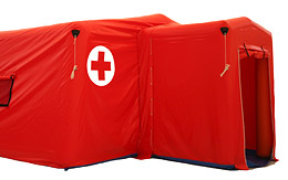 Medizinische Zelthütte